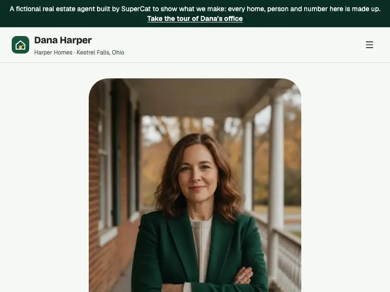 Her own site — Harper Homes
