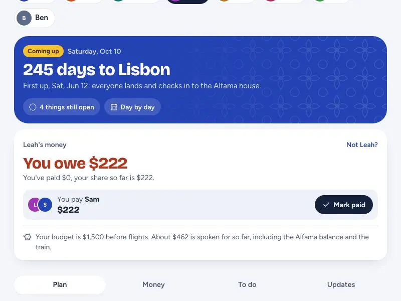 What I owe — Lisbon and Porto trip