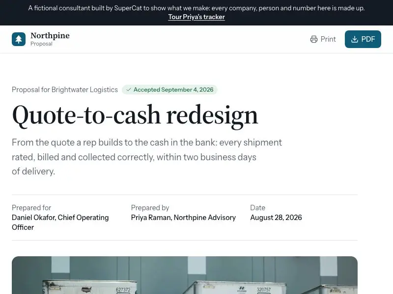 Proposal — Northpine Advisory